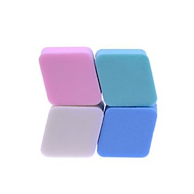 Natural Latex Rhombic Puff 4Pcs