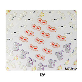 Halloween Style 1 3D Other Plain Nail Decorations