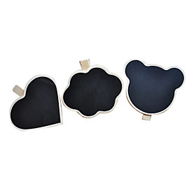 Small Blackboard Message Clamp(Random Colors)