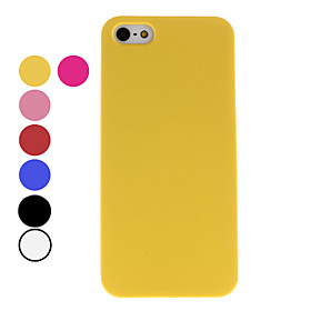 Dull Polish Style Hard Case for iPhone 5 (Assorted Colors)