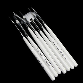 7pcs Nail File Acrylic Brush Nail Art Tools Set