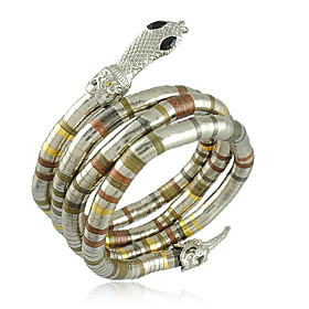 Gorgeous Snake Shaped Alloy Women's Bracelet (More Colors)