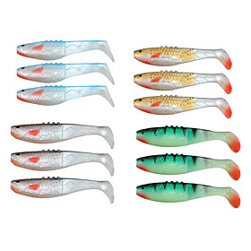 95MM 9G Soft Lure Pack (3 Pieces)