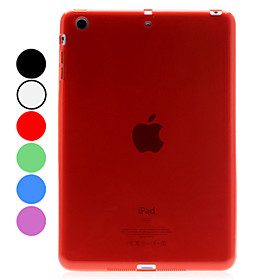 Transparent Dull Polish Designs TPU Soft Case for iPad Mini (Assorted Colors)