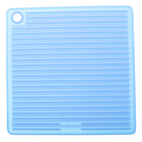 Square Shaped Anti-Slip and Heat-Insulated Mat (Random Color)