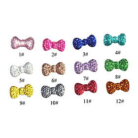 Halloween Style 12pcs 3D Metal Nail Decorations