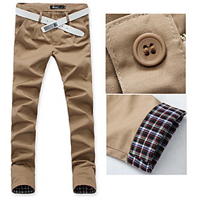 Slim Cotton Pants