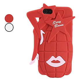 Hand Grenade Design Case for iPhone 5 (Assorted Colors)