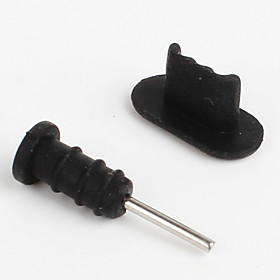 3.5mm Earphone Dustproof Plug for iPhone 5 and Others (Assorted Colors)