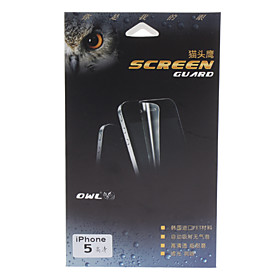 High Transparency Screen Protector with Cleaning Cloth for iPhone 5