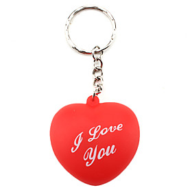 I LOVE YOU Keychain with Light Effect