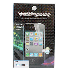 Protective Clear Screen Protector with Cleaning Cloth for iTouch 5