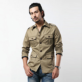 Men's Casual Shoulder Pad Slim Suit