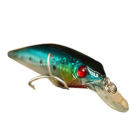 Hard Bait Minnow 2 Meter Floating Plastic Fishing Lure 95MM 14G(1pc/Color Assorted)