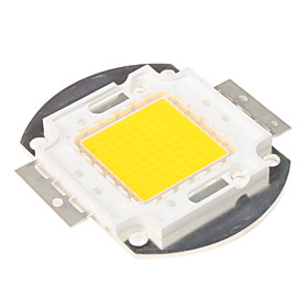 DIY 100W 8000-9000LM 2850-3050K Warm White Light Integrated LED Module (33-35V)