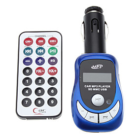 Fashionable Style Car MP3 Player with FM Transmitter (Assorted Color)