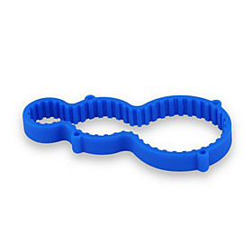 Circles Design Silicone Bottle Spanner Opener