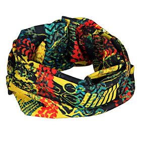 Abstract Pattern Cycling Scarf