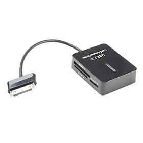 SD/MMC/Mini SD/MicroSD/MS/M2 Card Reader for Samsung Galaxy Tab P1000/Tab2 P5100/P3100/P6800/N8000