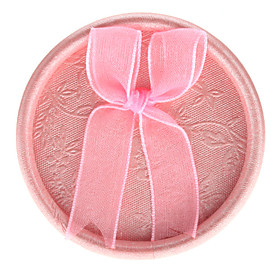 Bowknot Style Round Shape Small Ring Gift Box (Contain 2 Boxes)