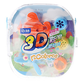 Plasticine 12-Color Helicopters Modeling Clay