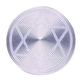 Star Design Aluminum Alloy Home Button Sticker for iPhone5/iPad mini and Others