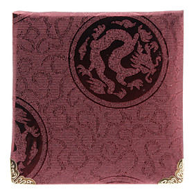 Purple Style Cuboids Shape Large Necklace Pendant Gift Box