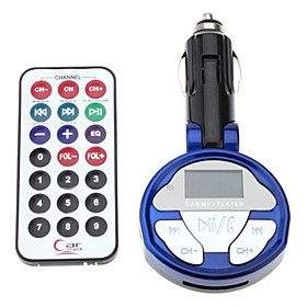 Round Style Bluetooth Car MP3 Player with FM Transmitter (Assorted Color)