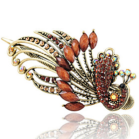 Women's Peacock Hair Clip(11.7 6.1CM)