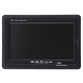 7 Pillow Car Rear-view Security TFT LCD Color Monitor