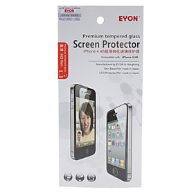 EYON Premium Tempered Glass Screen Protector for iPhone 4 4S