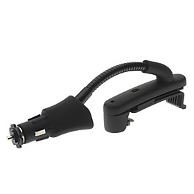 Flexional Car Swivel Mount Holder with Charging Adapter for iPhone 4/4S