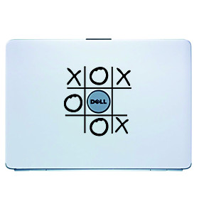 Game Laptop Skin Cover Art Decal Sticker for MacBook Air Pro/Dell/HP/Compaq/Acer/Lenovo/Sony (Black)