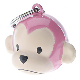 Pink Monkey Style Collar Bell for Dogs Cats
