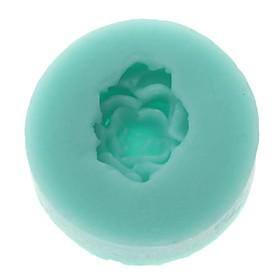 DIY Baking 3D Mini Rose Shaped Silicone Cake Soap Mold