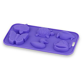 Animals Shaped Organic Silicone Ice Tray