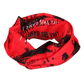 Fashion Designed Cycling Scarf (Red)
