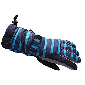 Outdoor Waterproof Skiing Gloves (Stripe Design)