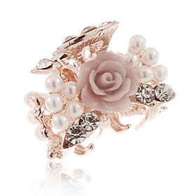 Women's Flower Diamond Hair Clip(2.2 2CM)