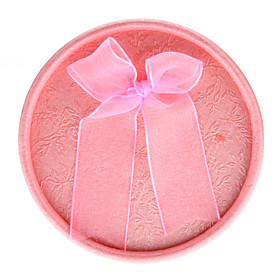 Bowknot Style Round Shape Large Gift Box (Contain 2 Boxes)