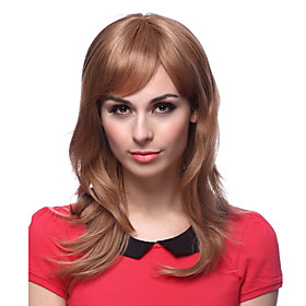 100% Human Hair Advanced Blone Body Curl Long Hair Wigs