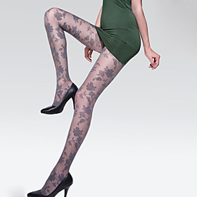 Women's Slim Lace Super Thin Pantyhose