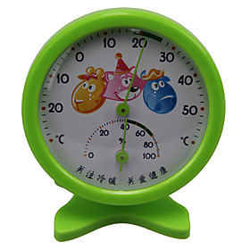 Lovely Desk-Top Thermometer and Hygrometer (3 Colors Selectable)