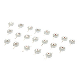 1W 3.2-2.4V 350ma 650-660nm Red Plant Growth Light Emitter (20-Pack)