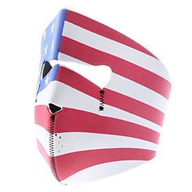 The Flag of the United States Style Motorcycle/Hiking/Party Windproof Face Mask