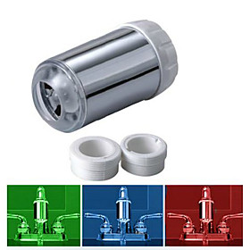 Temperature Sensor Water Glow LED Faucet Light