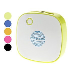 Power Bank for Portable Device (Assorted Colors, 6000 mAh)