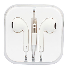 Retail Packed Stereo In-Ear Headphone for iPods (White, 115cm)