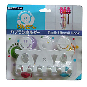 One Family Toothbrushes Hang