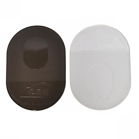 Anti-slip Pad (Transparent,Black  Oval Shape)